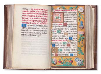 MANUSCRIPT.  Illuminated Book of Hours in Latin on vellum.  Early 16th century